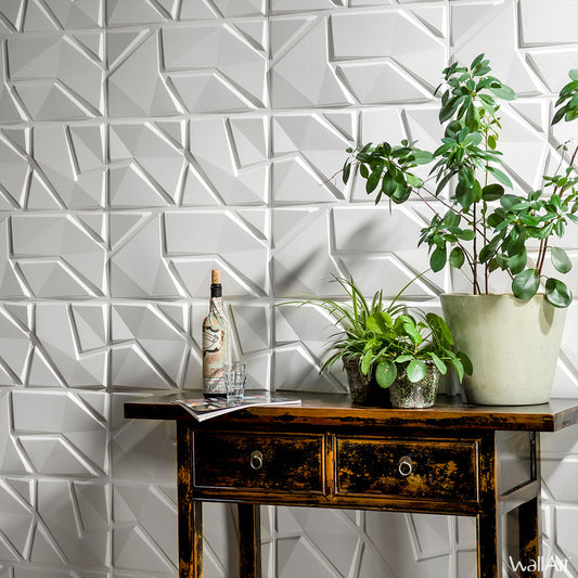 Panneau Mural 3D Liam - Boite de 12 panneaux, soit 3m² - WallArt