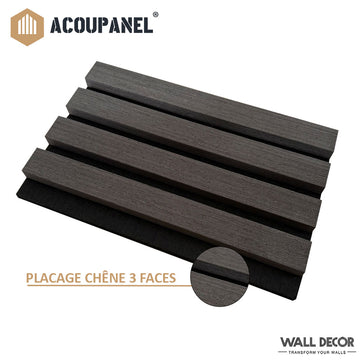 Chêne Noir - Placage 3 faces