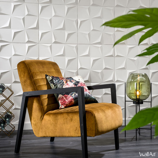 Panneau Mural 3D Beau - Boite de 12 panneaux, soit 3m² - WallArt