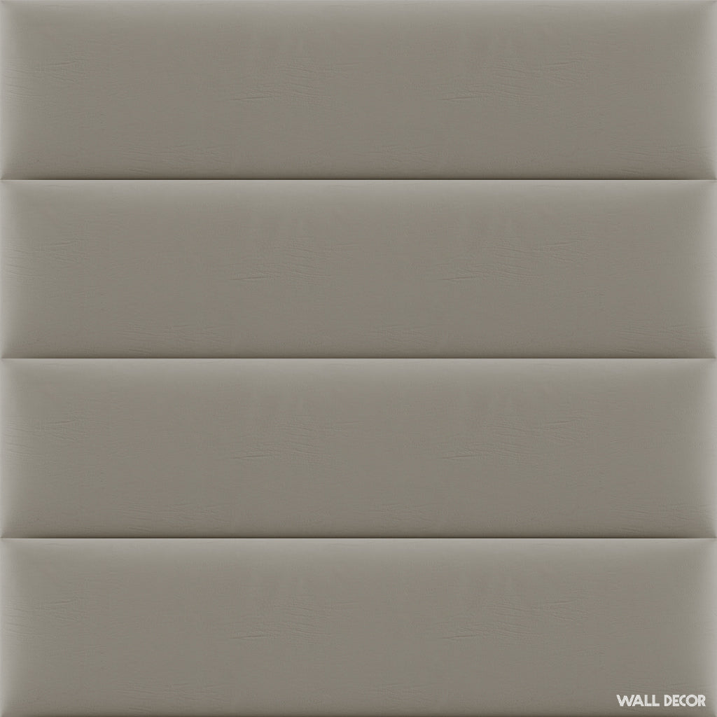 Panneau mural tête de lit taupe