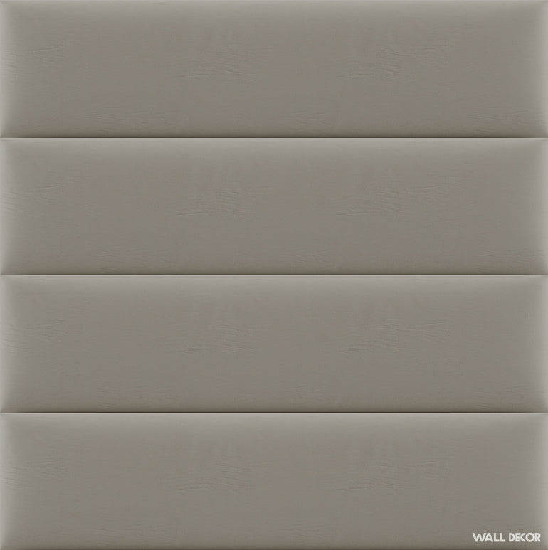 Panneau mural tête de lit taupe