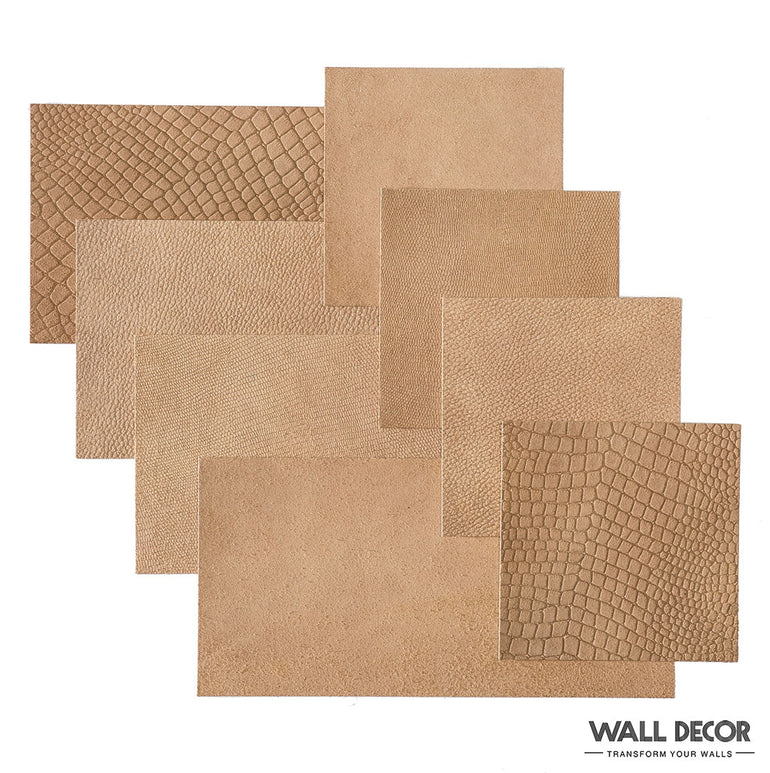 Lames adhésives Cuir Terracotta Lugard – 32 lames, soit 1,08 m²
